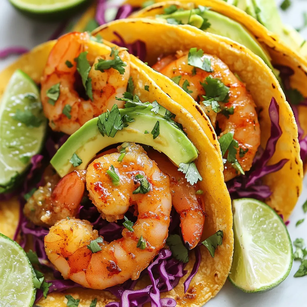 Spicy Garlic Shrimp Tacos Tasty and Simple Dish