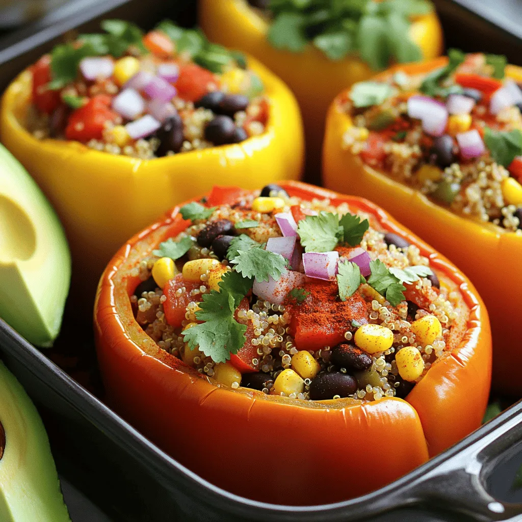 Vegan Stuffed Peppers Flavorful and Wholesome Meal