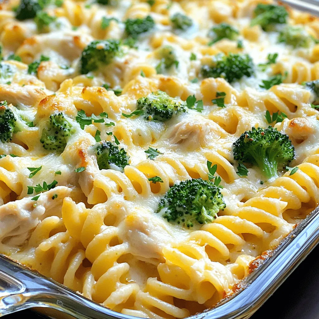 Easy Chicken Alfredo Bake Flavorful Weeknight Dinner