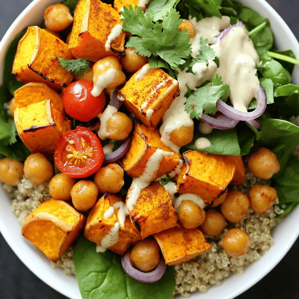 Sweet Potato Chickpea Buddha Bowls Nutritious Delight