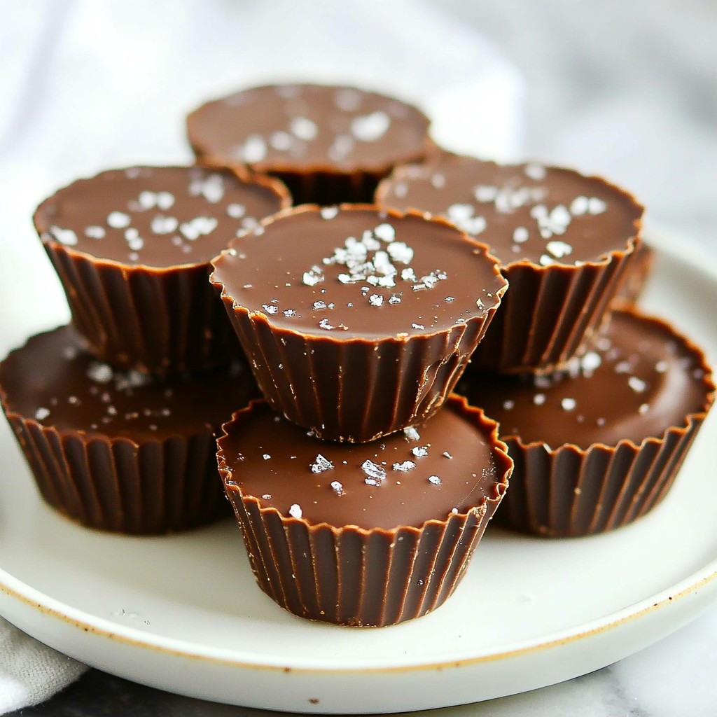 Chocolate Almond Butter Cups Delightful Treat Recipe