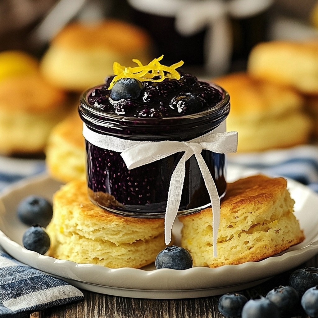Lemon Blueberry Chia Jam Refreshing and Easy Recipe