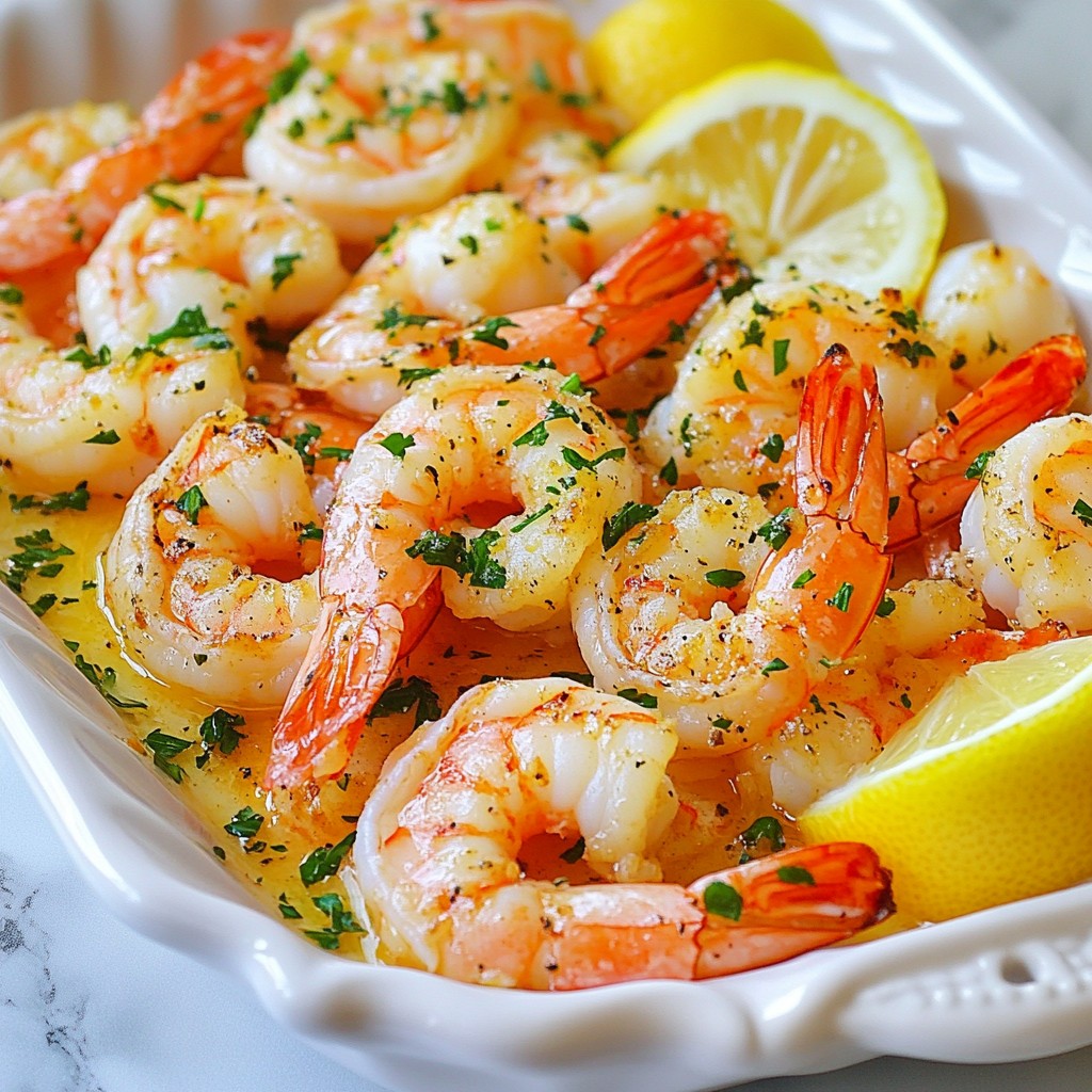 Lemon Garlic Roasted Shrimp Flavorful and Quick Dish