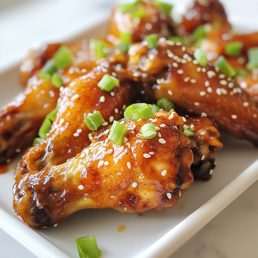 Spicy Honey Garlic Chicken Wings Finger-Licking Recipe