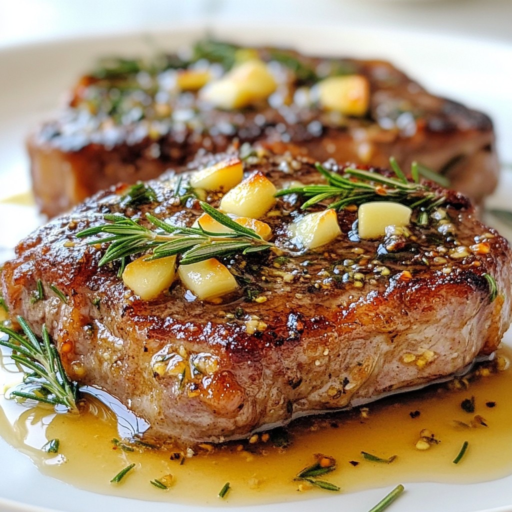 Garlic Butter Herb Steak Rich Flavor in Every Bite
