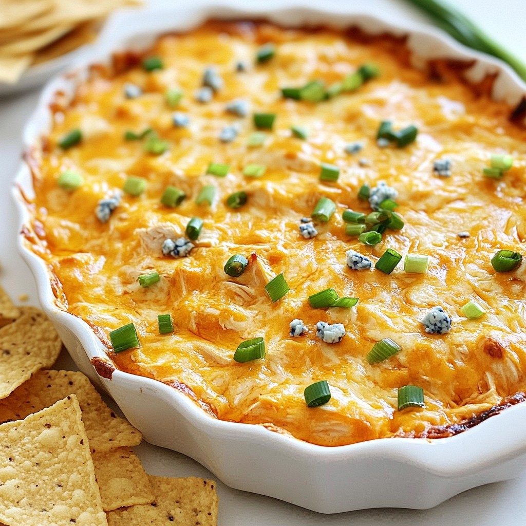 Loaded Buffalo Chicken Dip Tasty Crowd-Pleaser Recipe