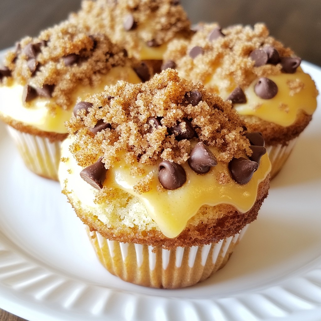 Chocolate Chip Coffee Cake Muffins Delightful Treat