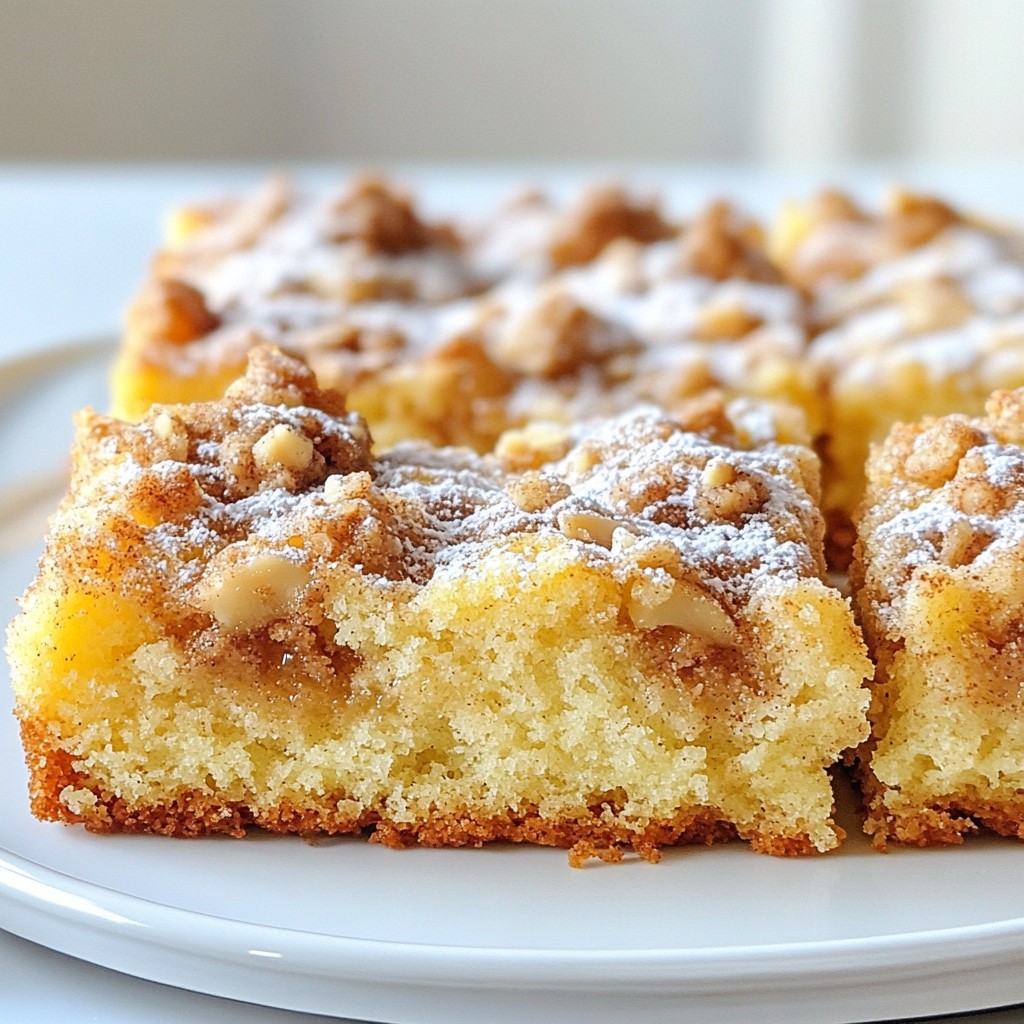 Cinnamon Streusel Coffee Cake Simple and Flavorful Recipe