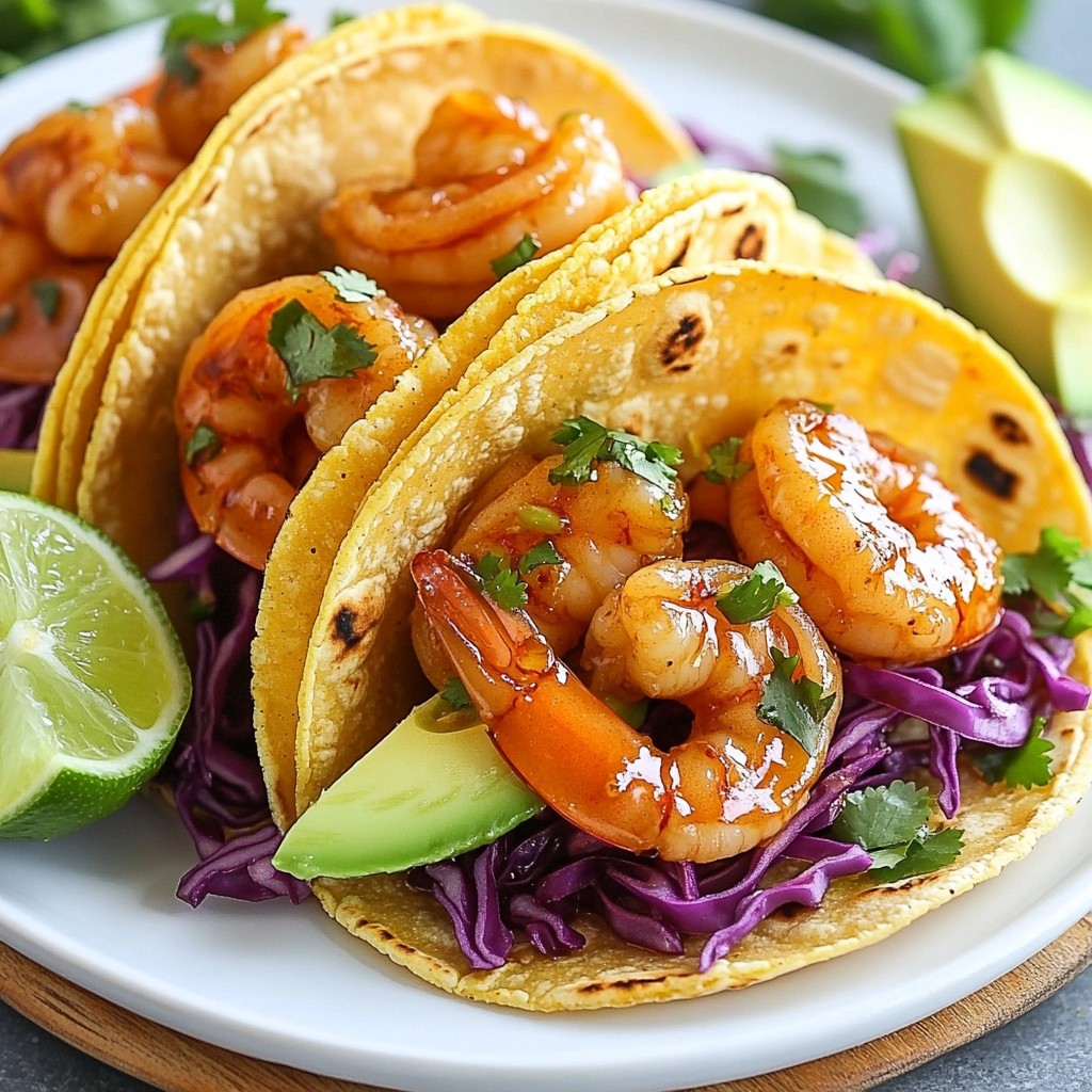 Honey Garlic Shrimp Tacos Tasty and Quick Delight