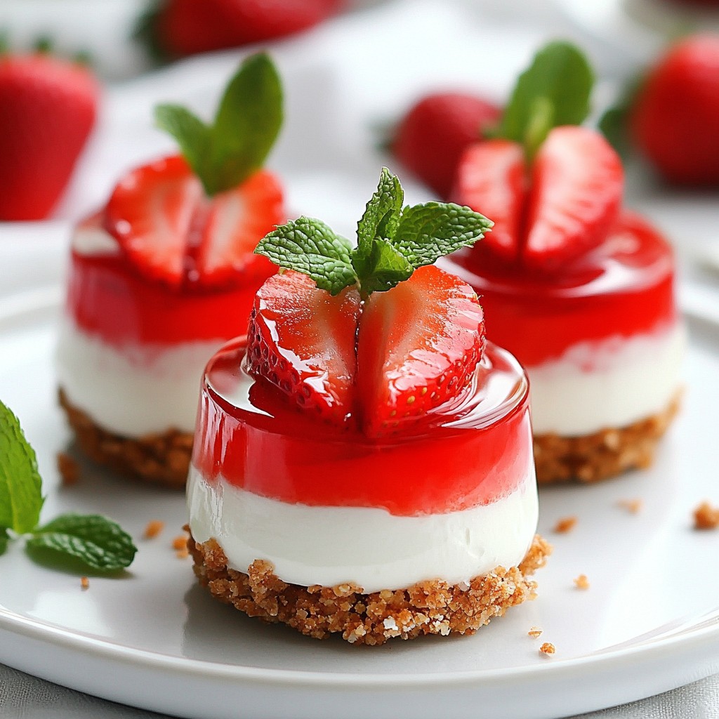 Strawberry Pretzel Salad Cups Delightful and Tasty Treat