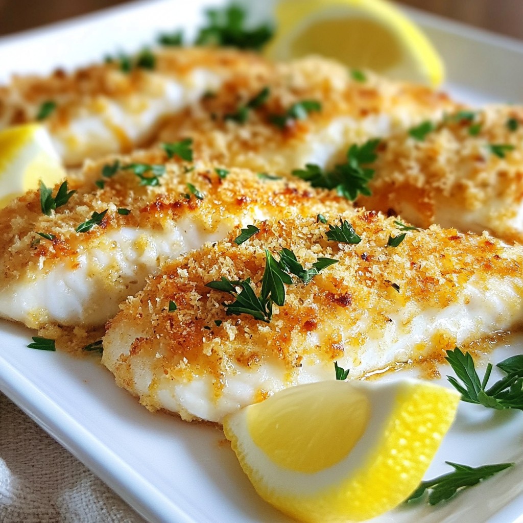 Baked Parmesan Crusted Tilapia Flavorful and Easy Meal