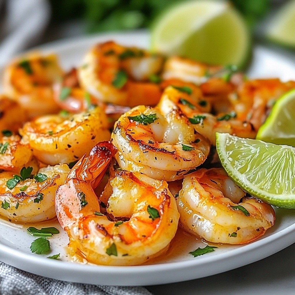 Zesty Cilantro Lime Shrimp Flavorful and Easy Dish