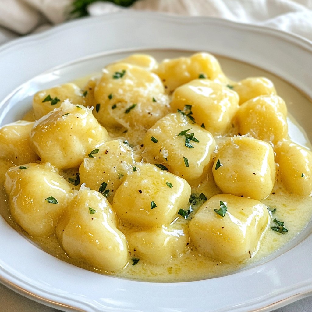Creamy Garlic Parmesan Gnocchi Rich and Flavorful Dish