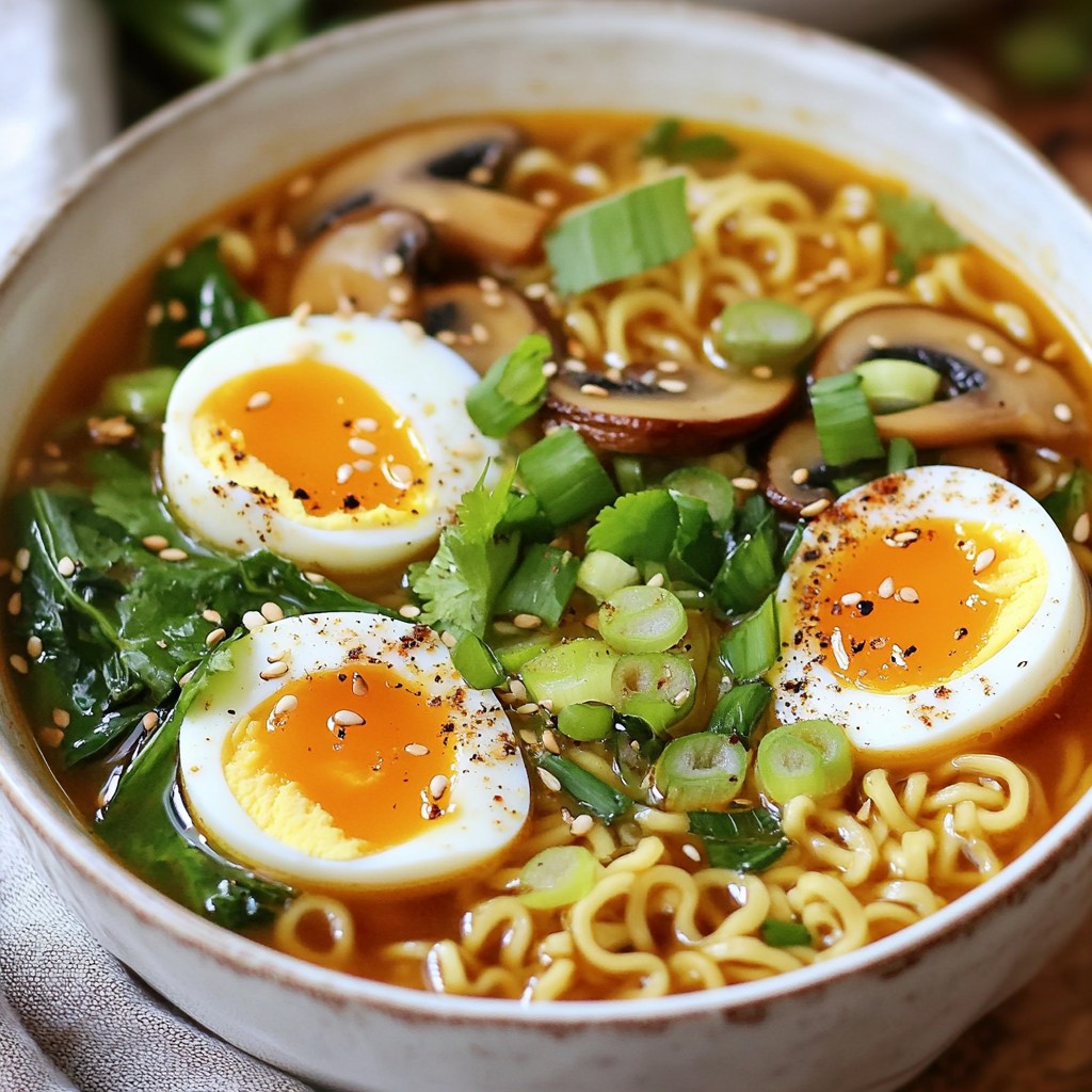 Spicy Miso Ramen Noodle Soup Flavorful and Easy Dish