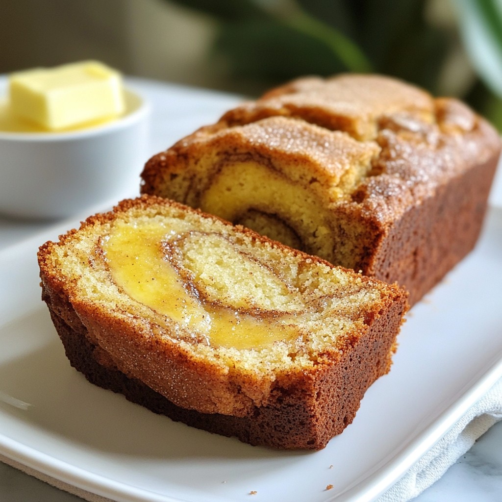 Snickerdoodle Banana Bread Delightfully Delicious Treat