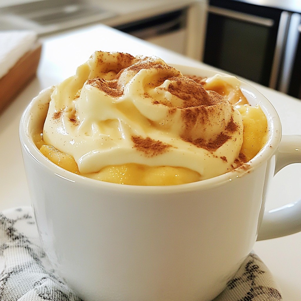 Cinnamon Roll Mug Cake Simple and Satisfying Treat