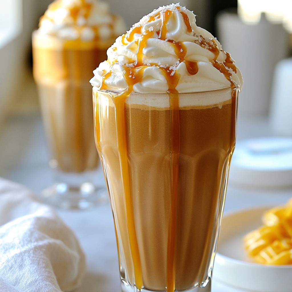Caramel Mocha Frappuccino Delightful Recipe Guide