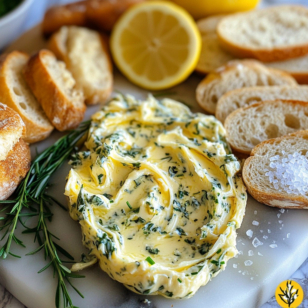 Garlic Herb Butter Board Delightful and Flavorful Dish