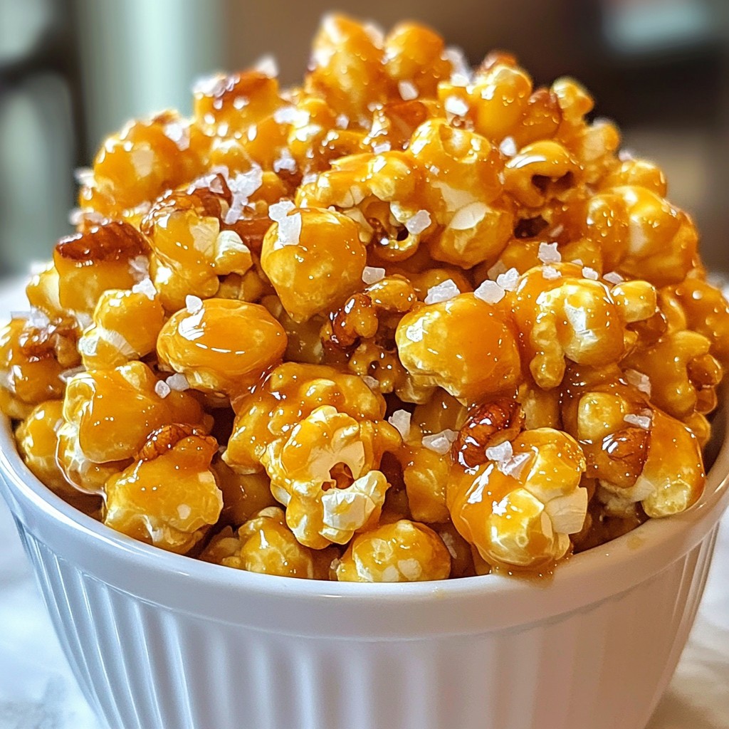 Maple Glazed Caramel Corn Irresistible Snack Delight