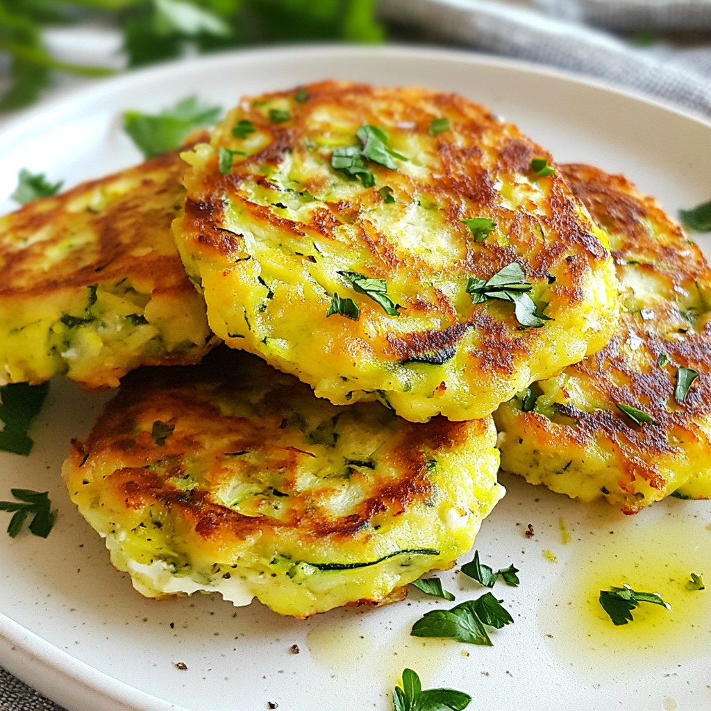 Lemon Ricotta Zucchini Fritters Easy and Tasty Recipe
