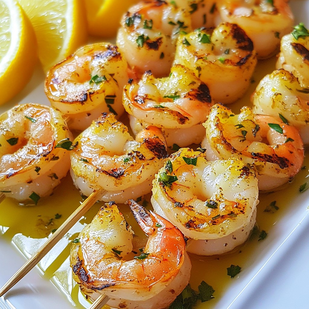 Lemon Herb Grilled Shrimp Flavorful and Easy Recipe