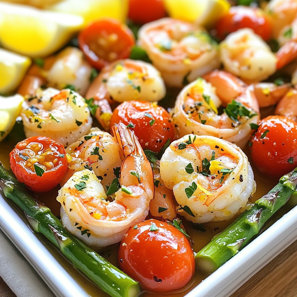 Lemon Garlic Shrimp Packets Simple and Flavorful Meal