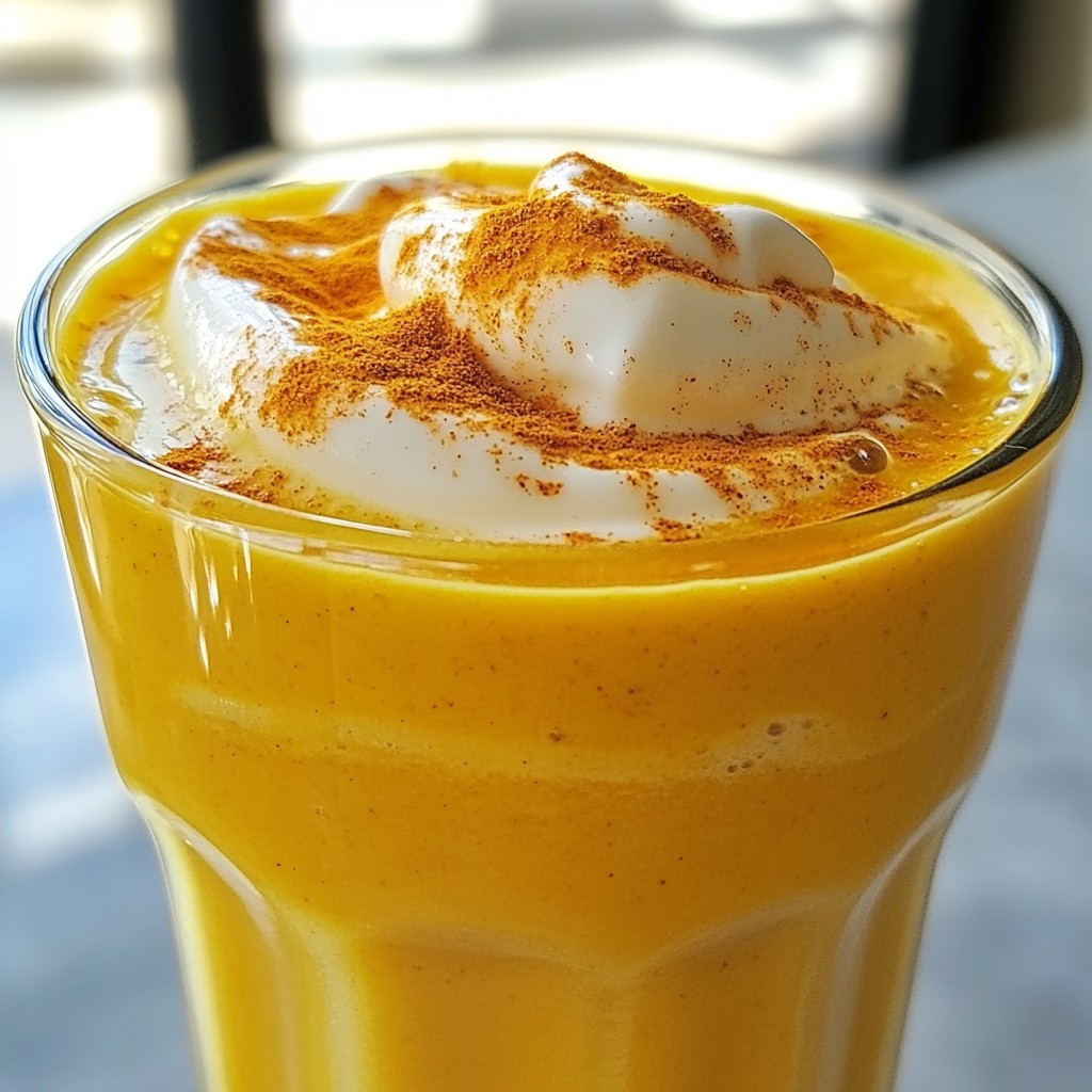 Pumpkin Spice Protein Shake Nourishing Fall Flavor