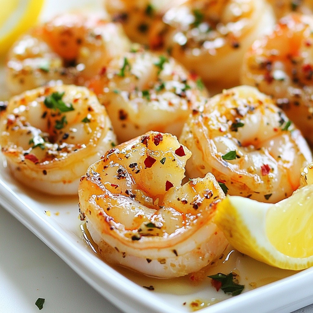 Lemon Garlic Roasted Shrimp Tasty and Simple Dish