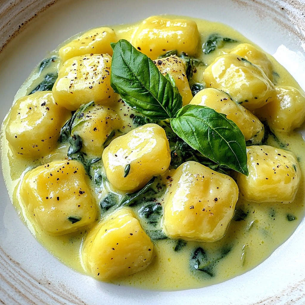 Creamy Spinach Ricotta Gnocchi Simple Flavor Boost