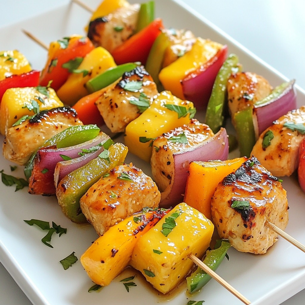 Mouthwatering Mango Lime Chicken Kebabs Recipe Guide