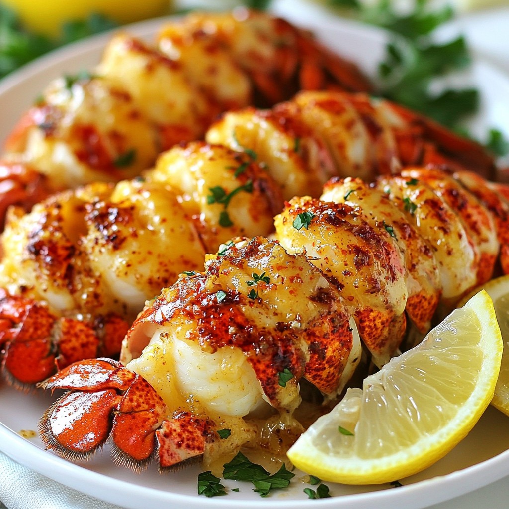 Garlic Butter Lobster Tails Savory Delight Recipe