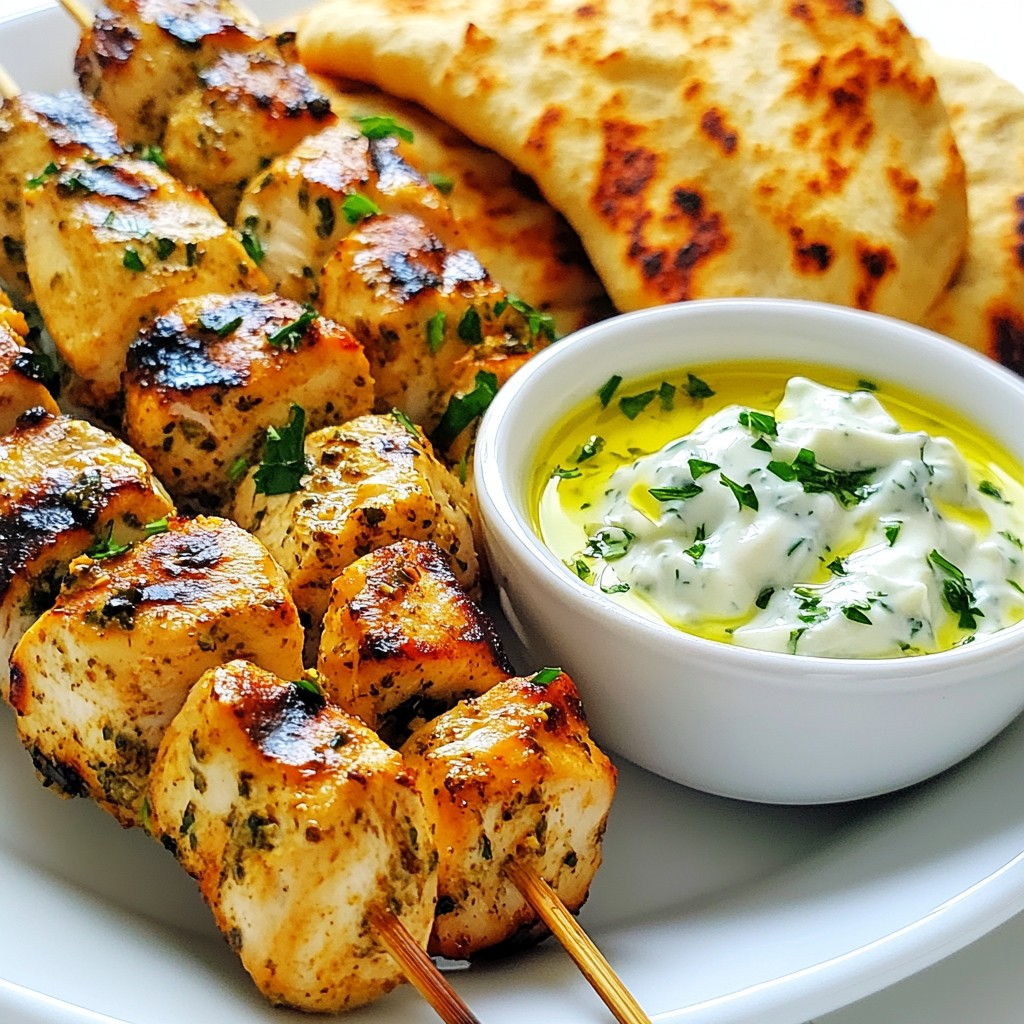 Greek Chicken Souvlaki Flavorful and Easy Recipe
