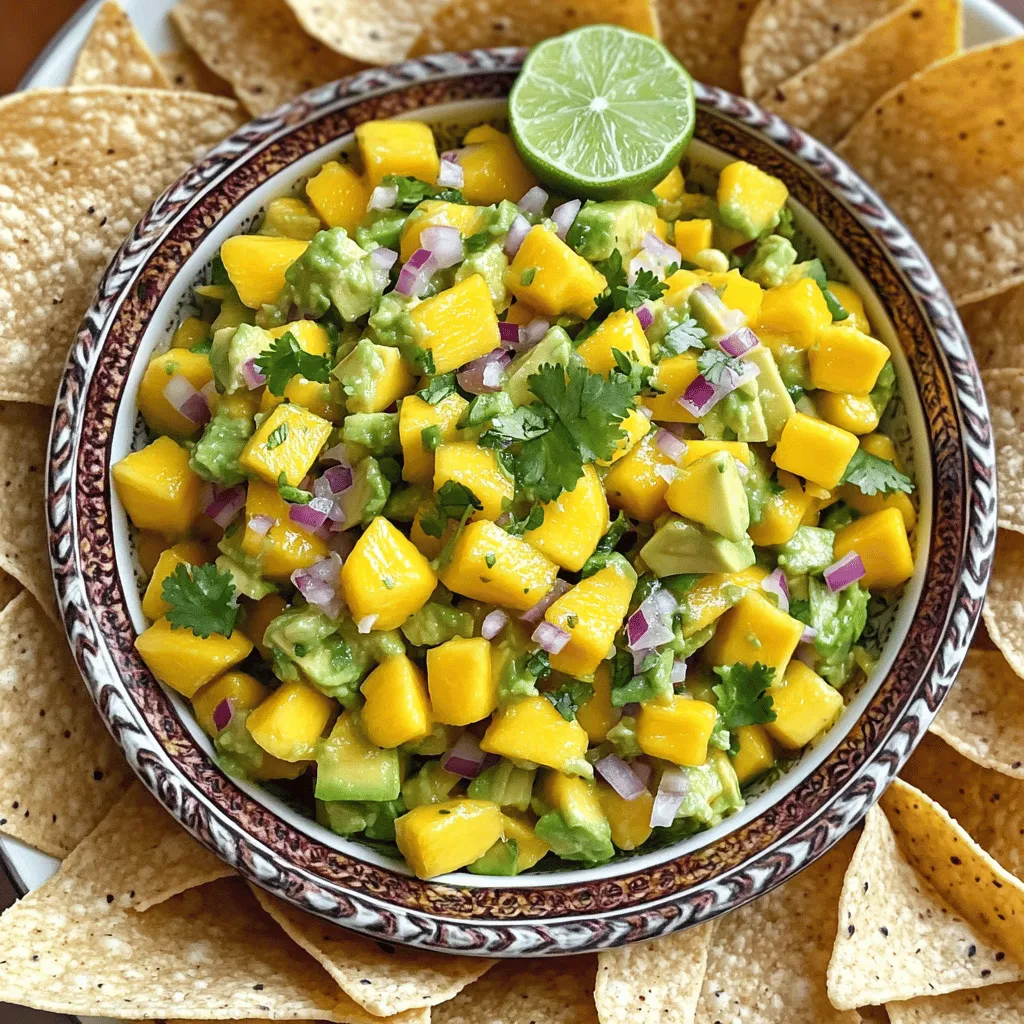 Mango Avocado Salsa Flavorful and Fresh Delight